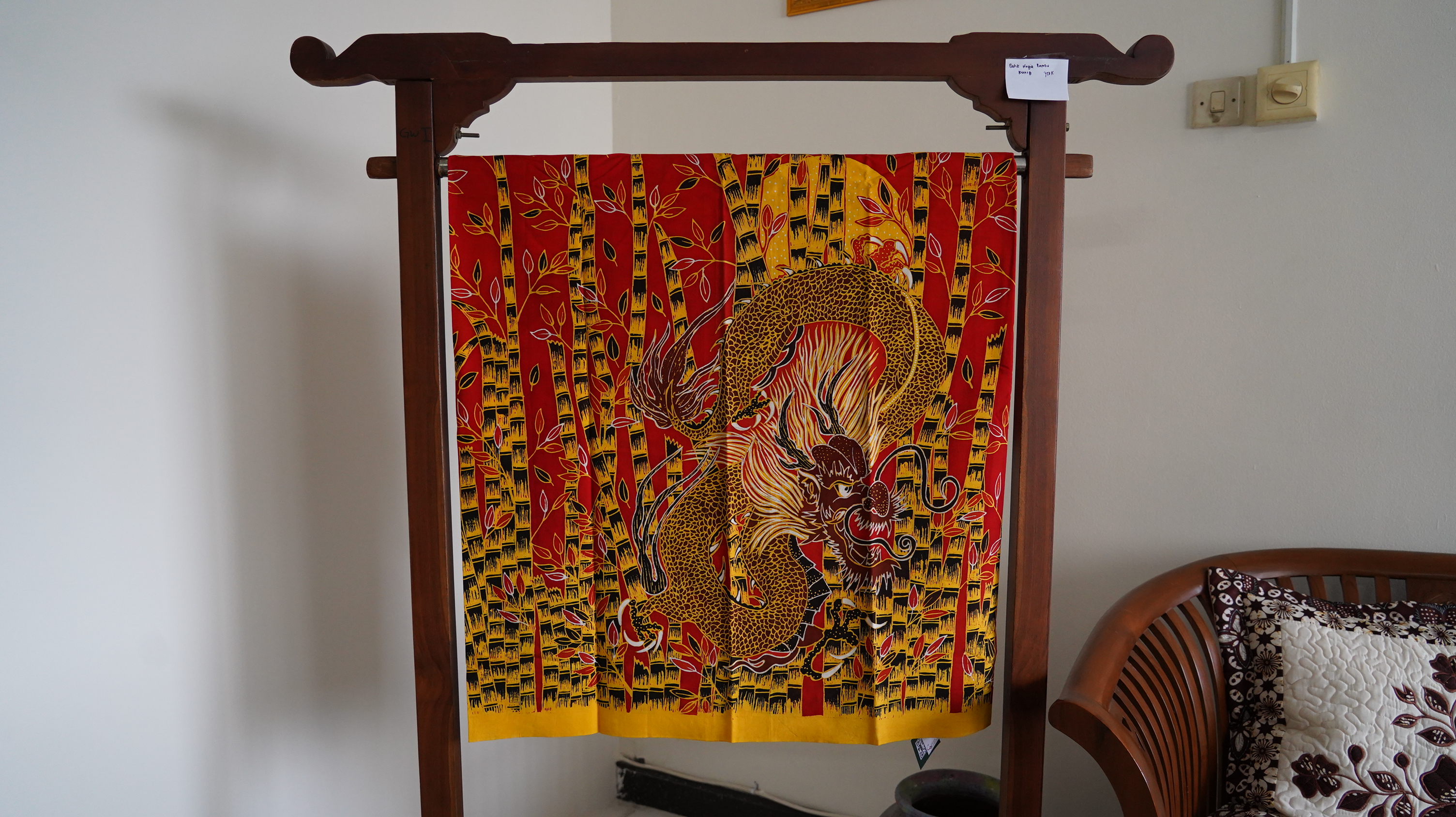 Batik Naga Bambu Kuning