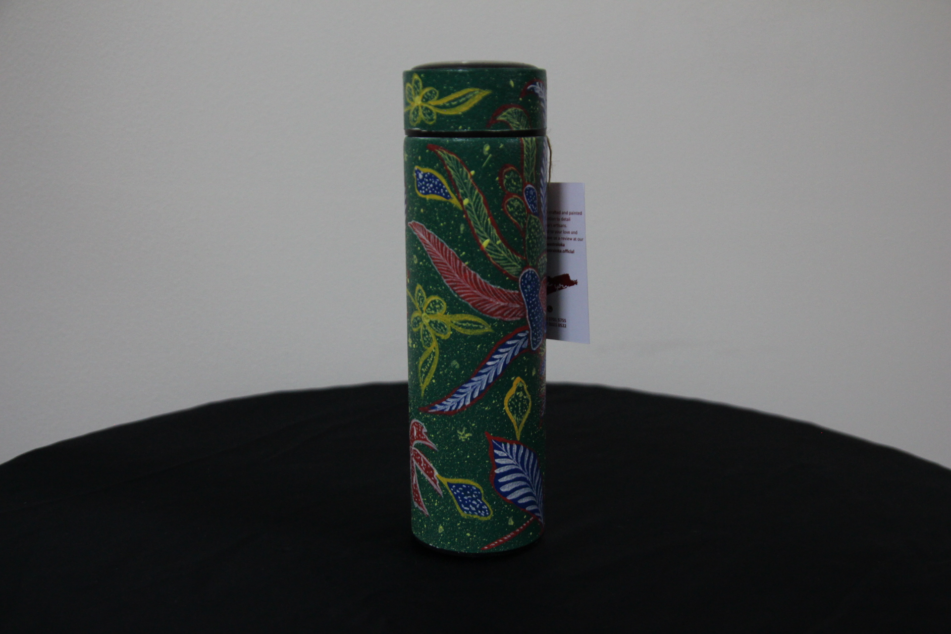 Tumbler Putar Motif Tiga Negri Ayam Hijau