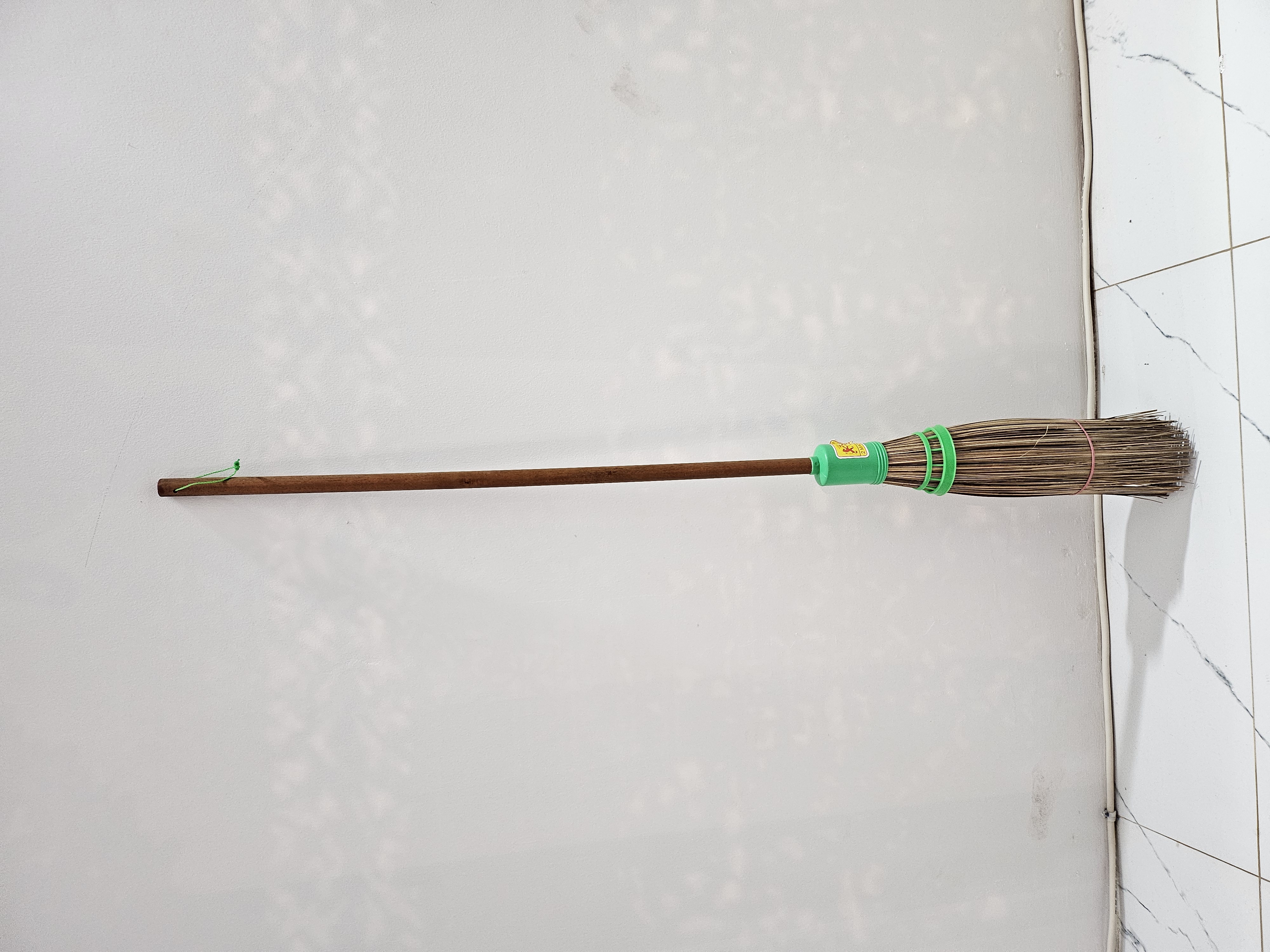 Sapu Lidi Taman Lidi Panjang; Batang Kayu